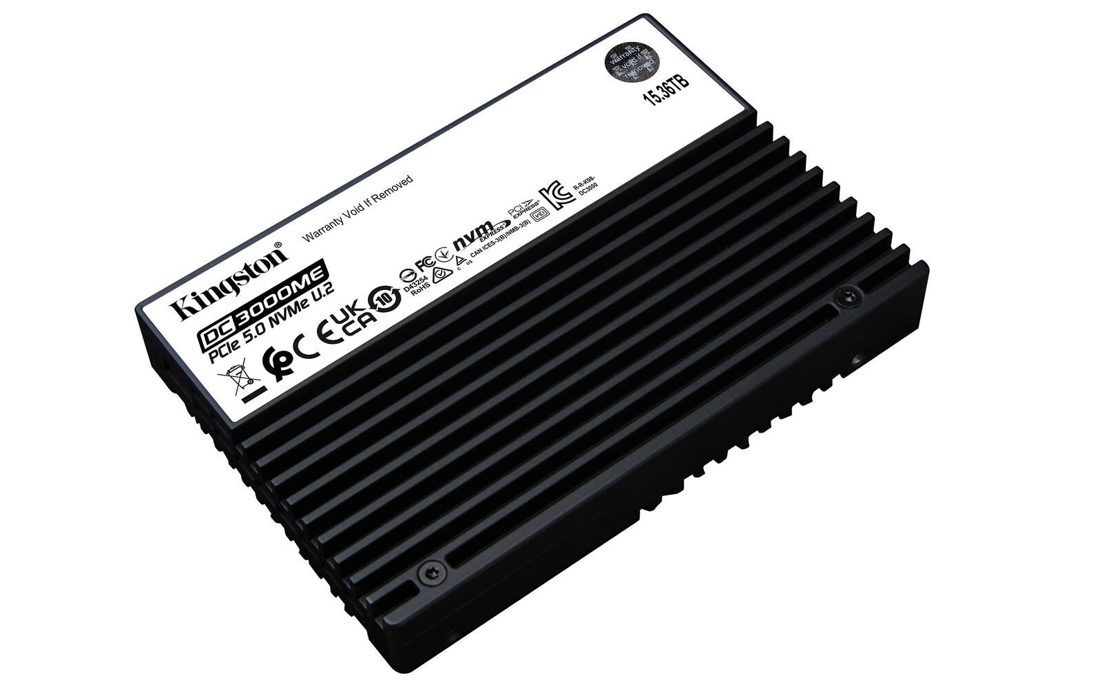 Kingston Technology 15,36TB DC3000ME U.2 PCIe 5.0 NVMe TCG Opal Enterprise SSD