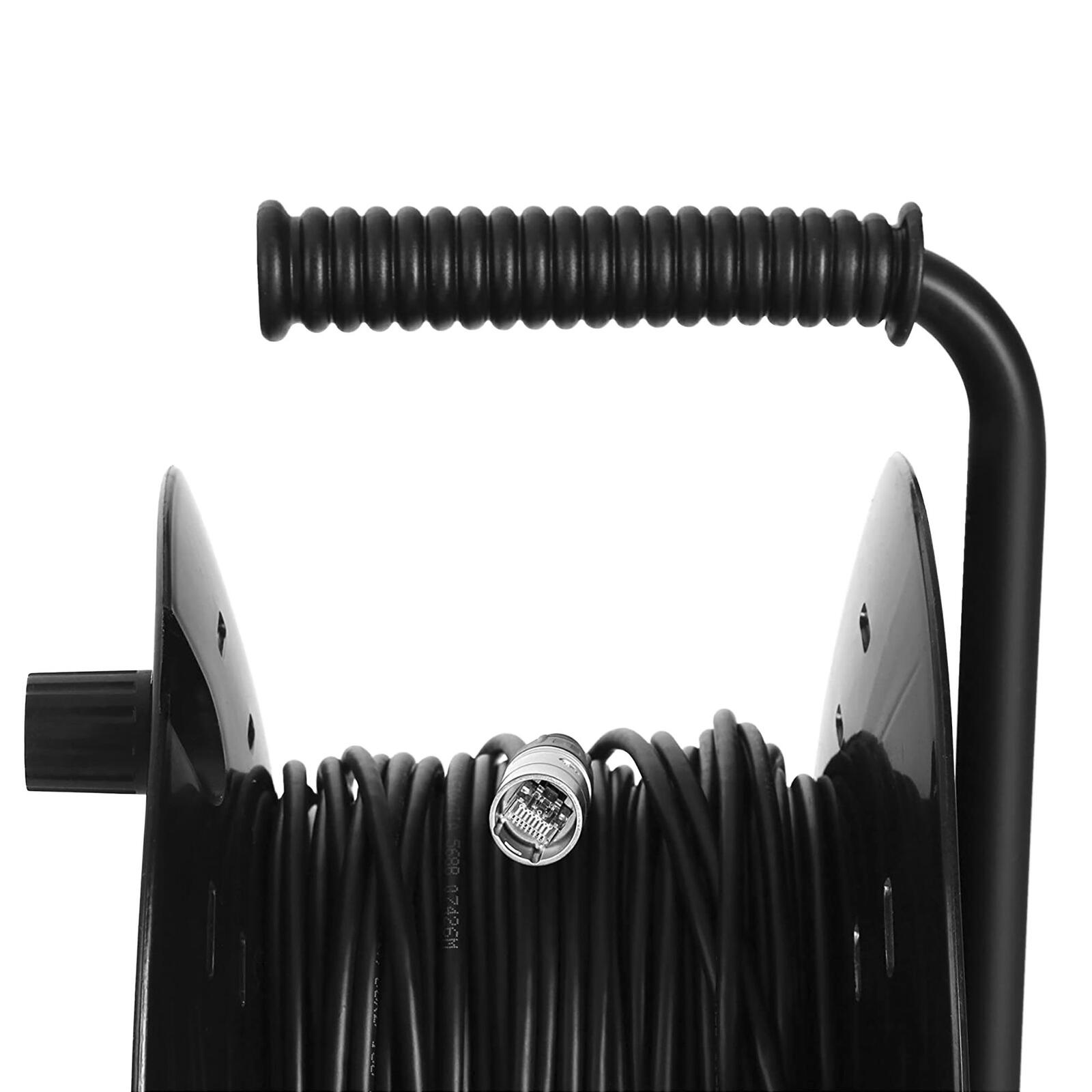 PureLink Patchkabel Cat.6a - S/FTP - Neutrik RJ45 Stecker - Kabeltrommel - 30,0m