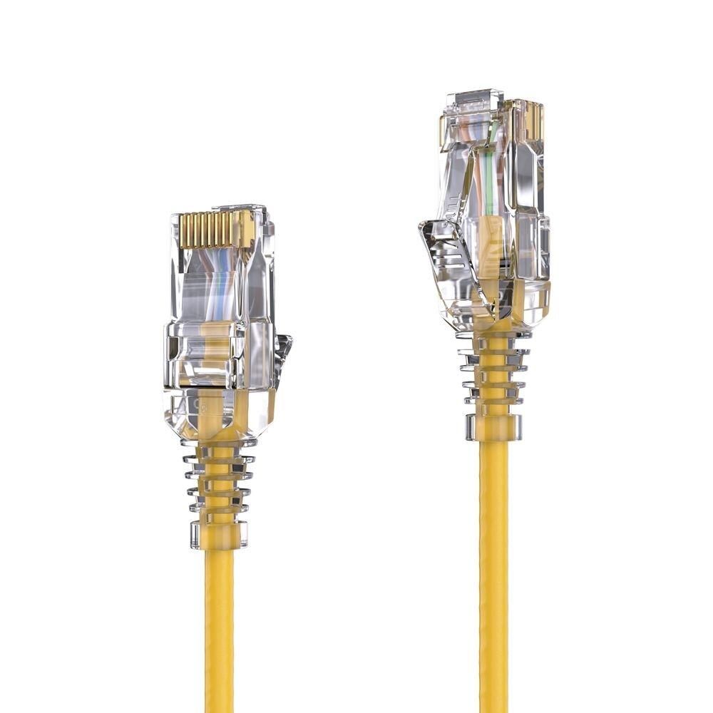 PureLink CAT 6 Patchkabel. SLIM - UTP - LSOH - gelb - 0,50m