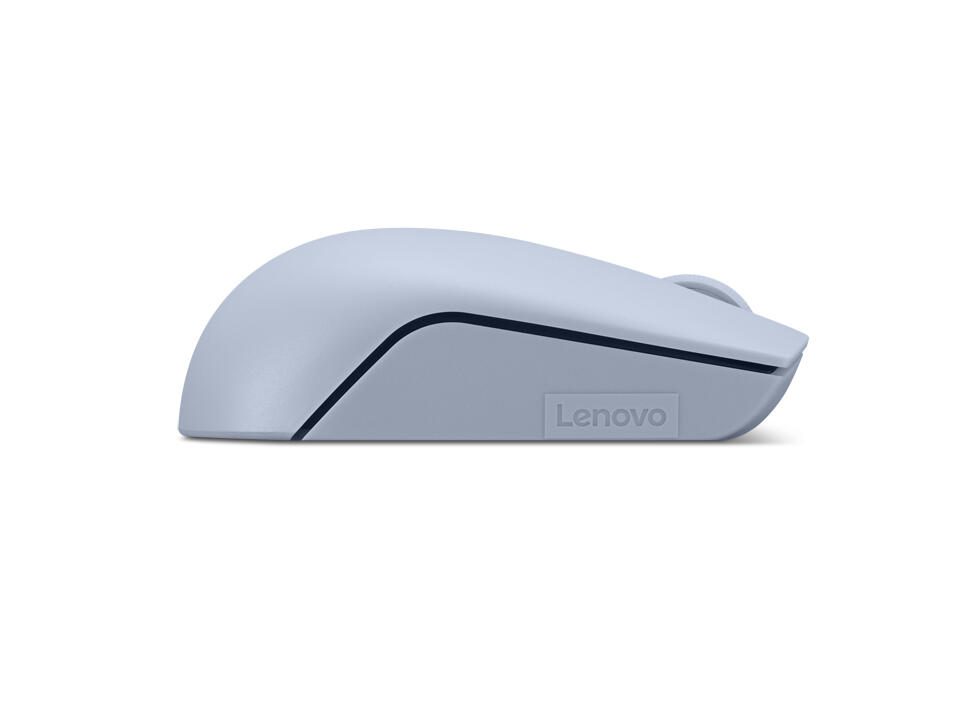 Lenovo 300 Compact kabellose Maus - eisblau