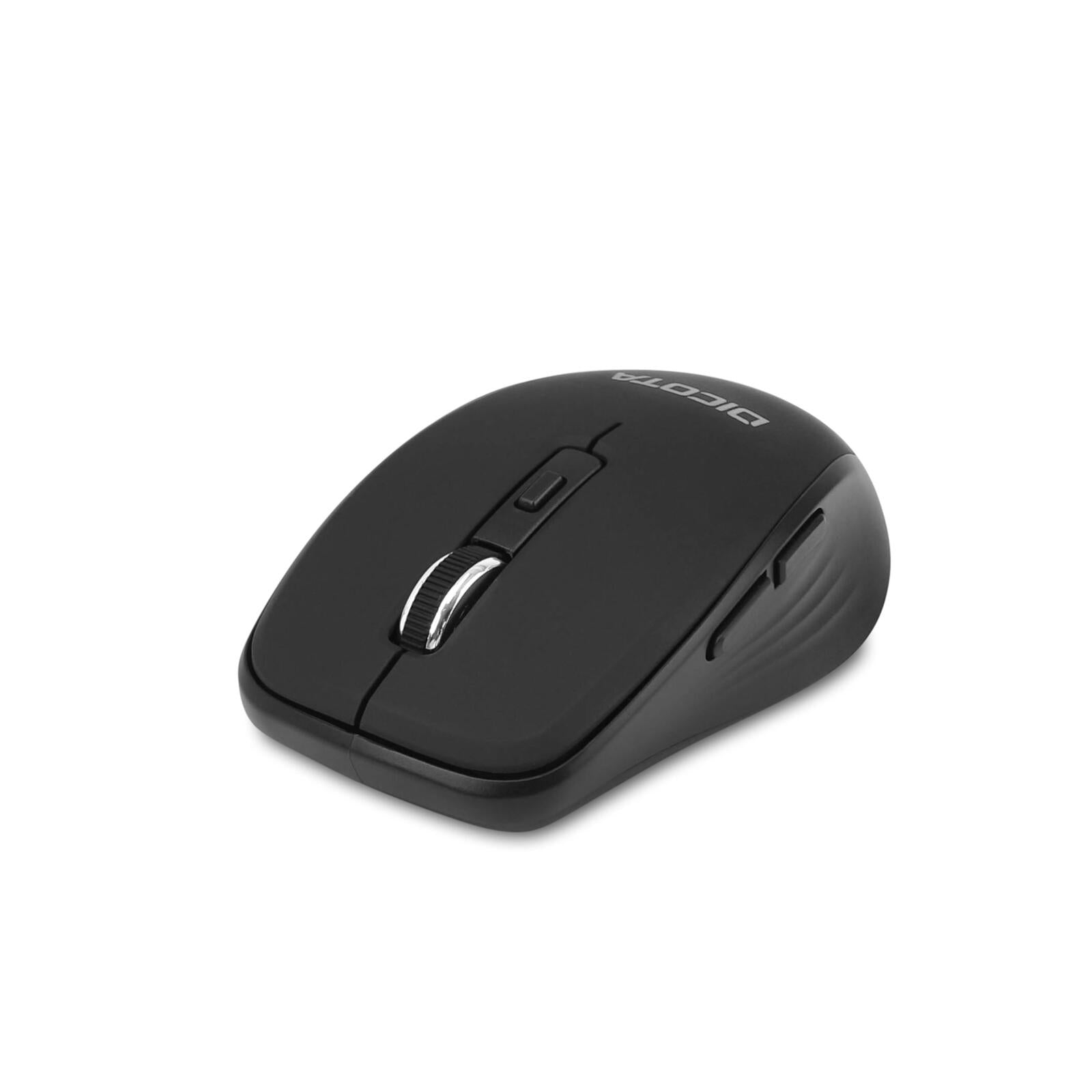 DICOTA D31980 TRAVEL Bluetooth Maus, schwarz