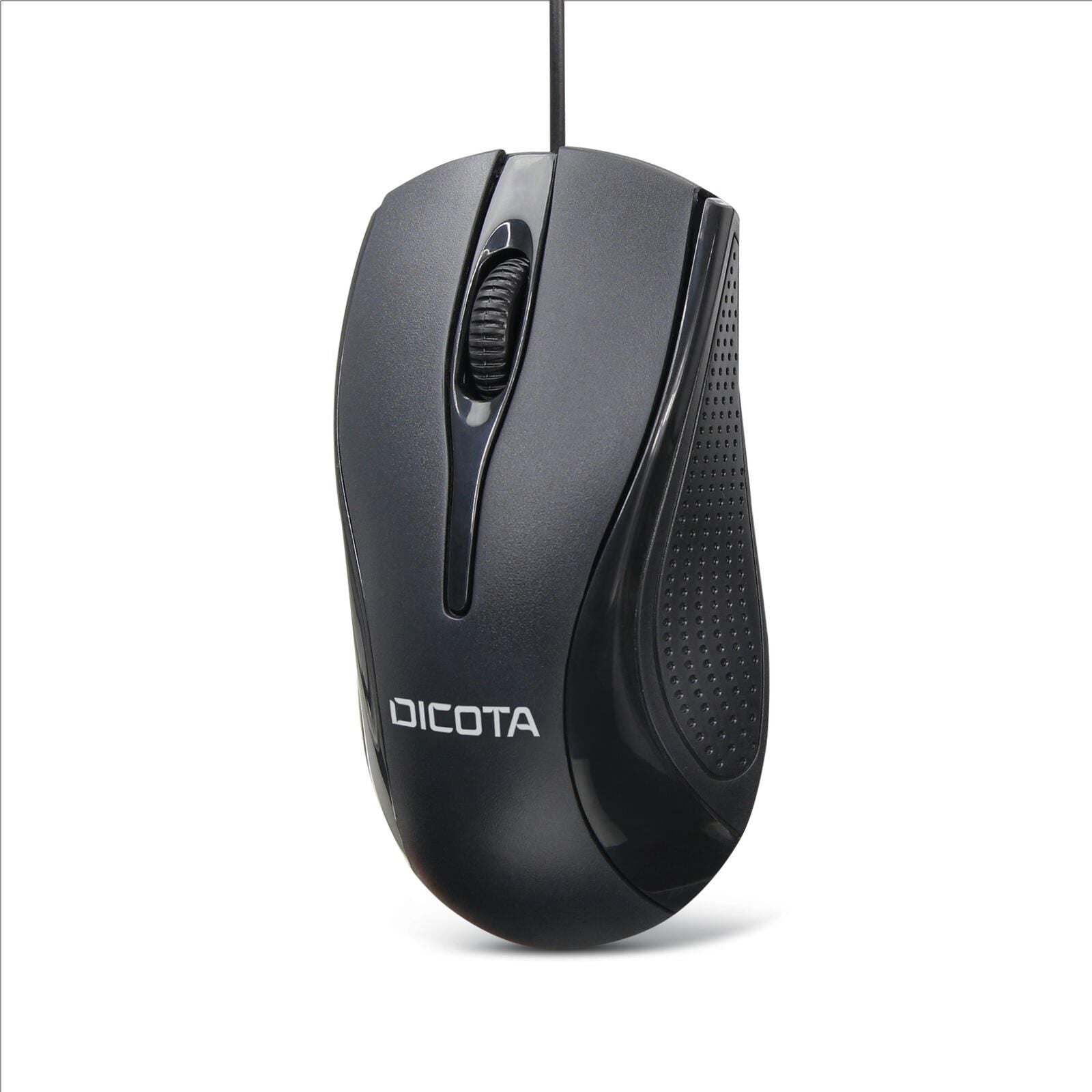 DICOTA D32011 kabelgebundene Maus - Schwarz
