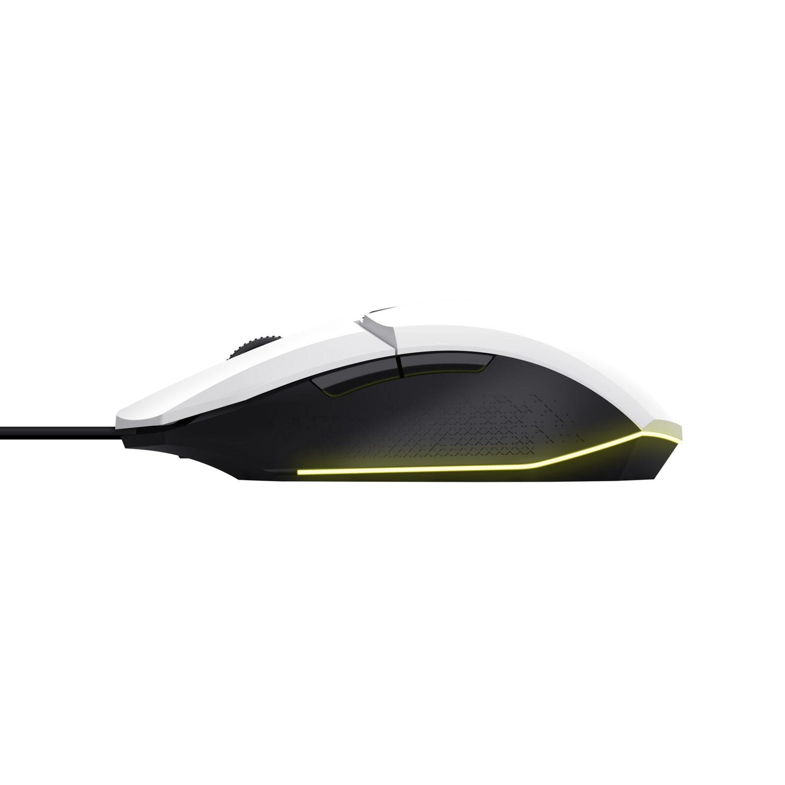 Trust Gaming GXT 109W Felox Beleuchtete Gaming-Maus - Weiß