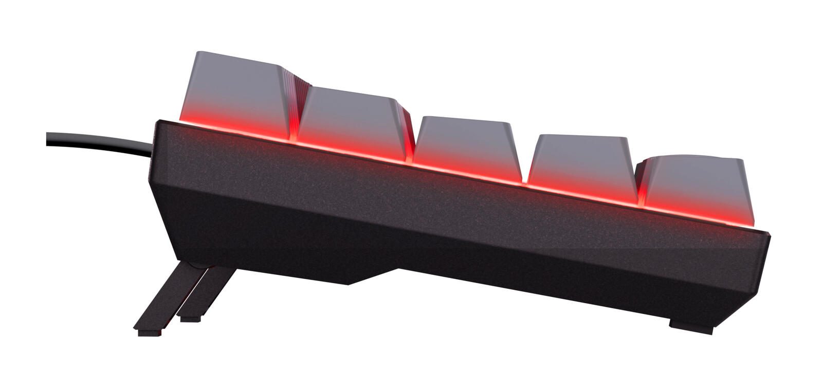 Trust GXT 867 Acira 60 % mechanische Mini-Gaming-Tastatur, DE Layout