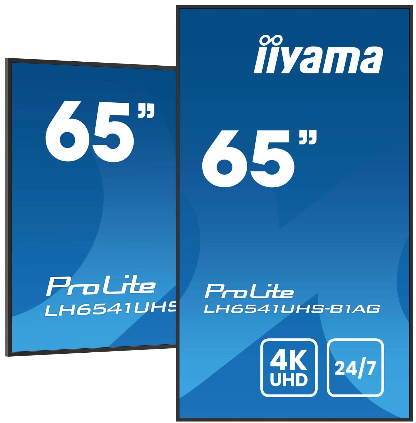 iiyama LH6541UHS-B1AG 4K Ultra Digital Signage Display 163,8 cm (64.5')
