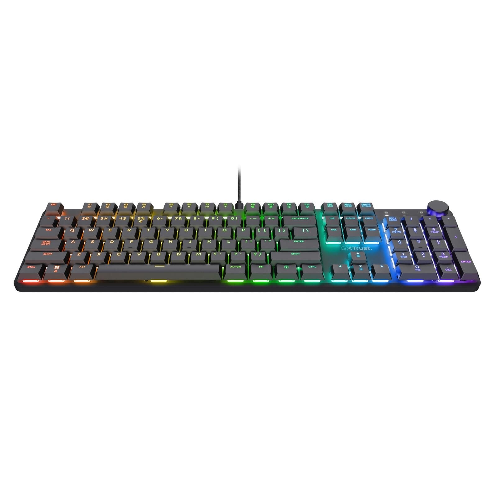 Trust GXT 866 Torix Mechanische Premium Gaming-Tastatur, DE Layout