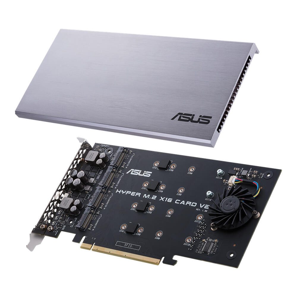 ASUS HYPER M.2 X16 CARD V2 Schnittstellenadapter