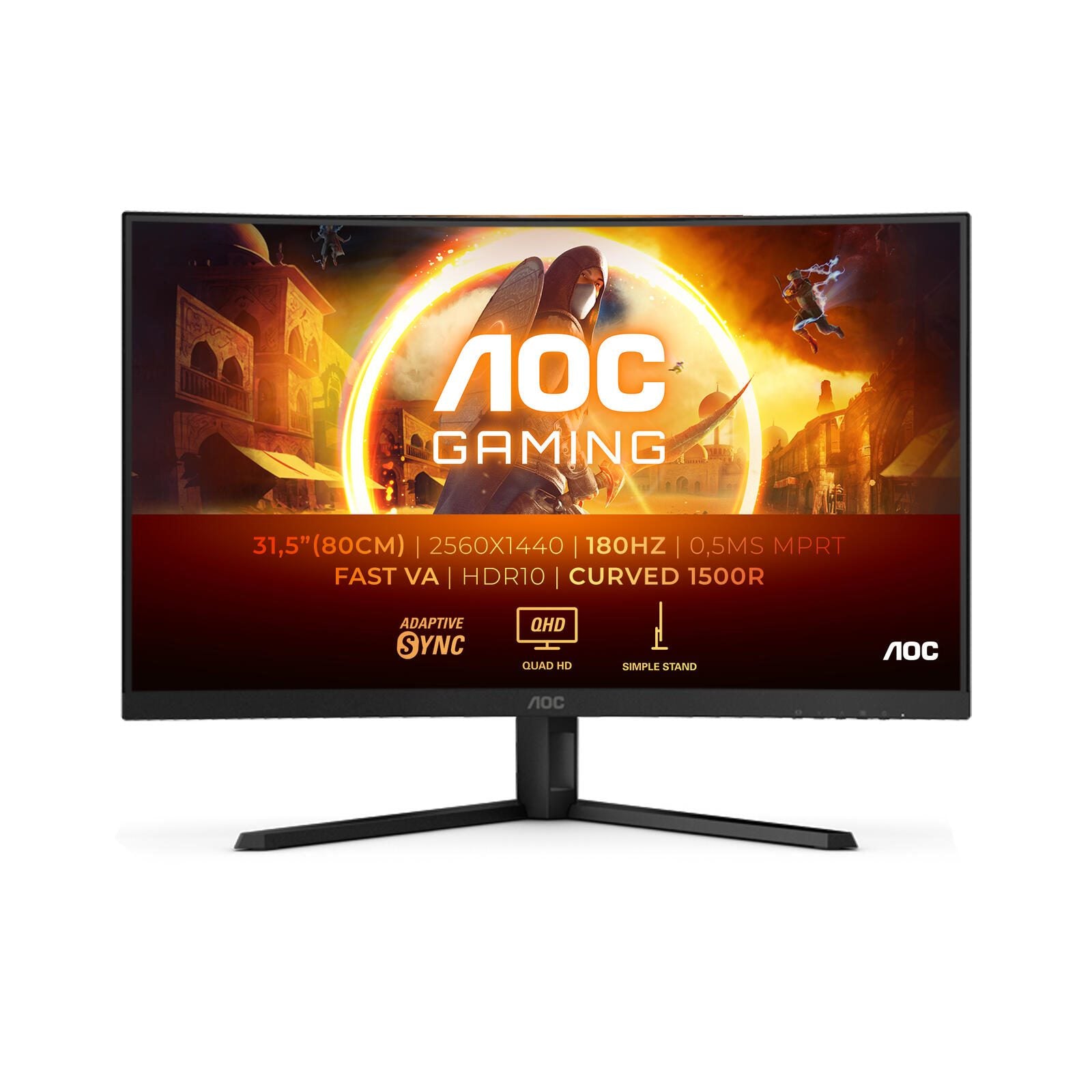 AOC G4 CQ32G4VE Quad HD Display 81,3 cm (32')