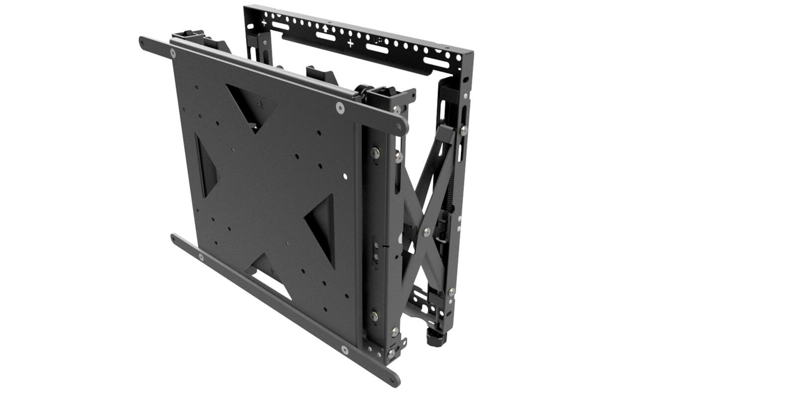 edbak Video Wall Pop-Out-Halterung mit Schnellverschluss für 42-65' Bildschirme, Hochformat