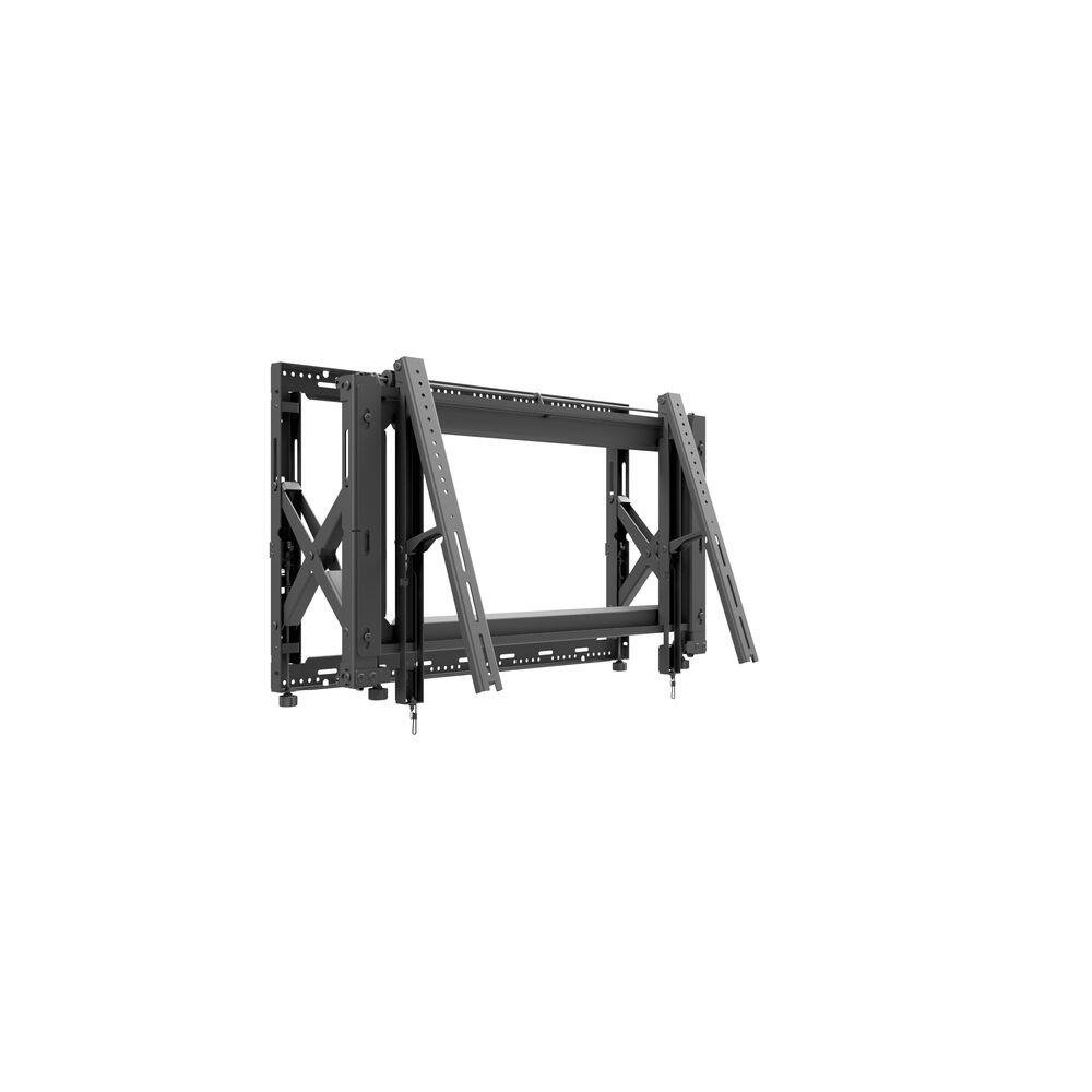 edbak Video Wall Pop-Out-Halterung mit Schnellspanner für 70-98' Bildschirme, Querformat
