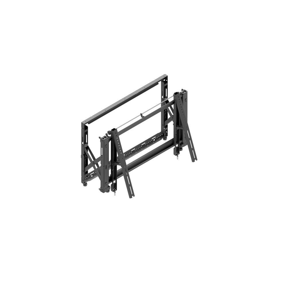edbak Video Wall Pop-Out-Halterung mit Schnellspanner für 70-98' Bildschirme, Querformat