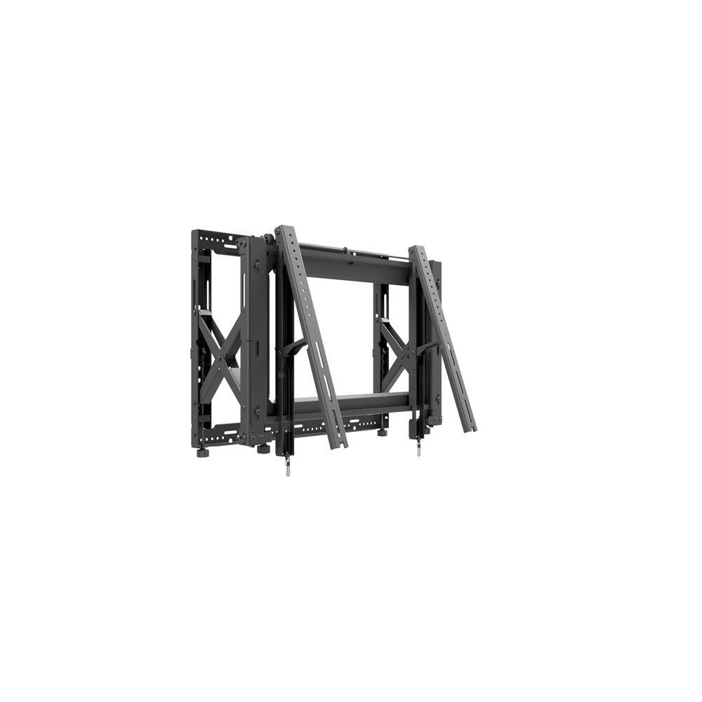 edbak Video Wall Pop-Out-Halterung mit Schnellverschluss für 70-98' Bildschirme, Hochformat