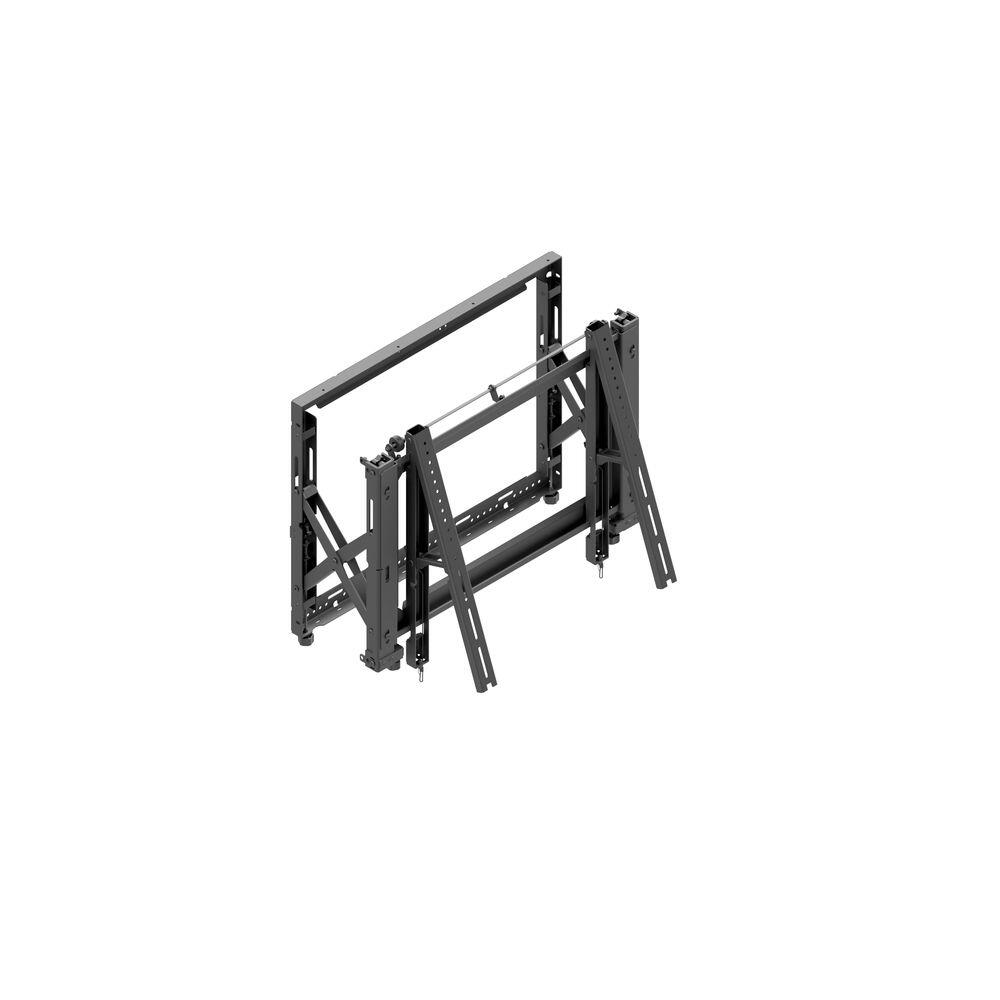 edbak Video Wall Pop-Out-Halterung mit Schnellverschluss für 70-98' Bildschirme, Hochformat