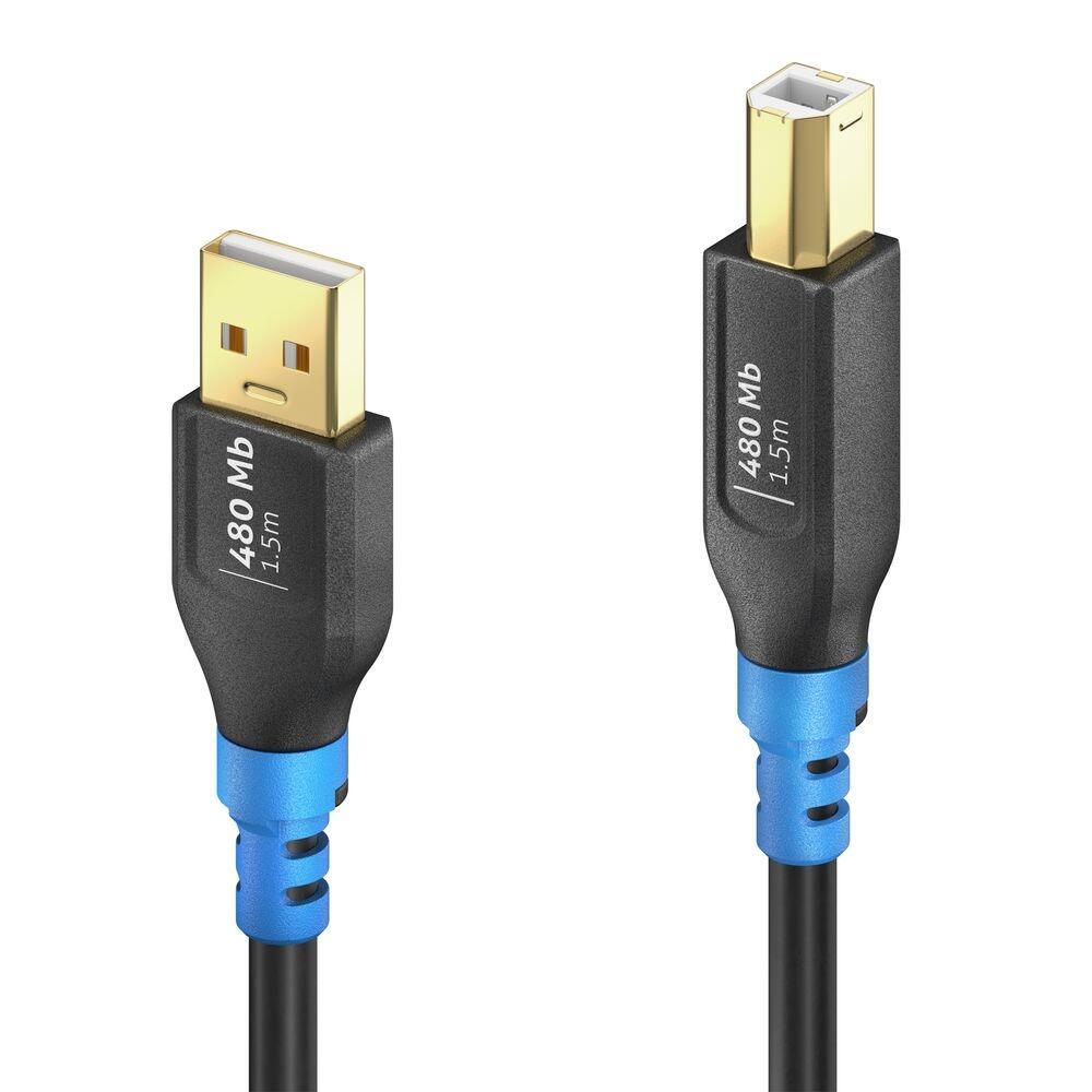 PureLink FlexInstall USB-A auf USB-B Kabel USB 2.0 480Mbps 1.50m - Installer Pack 40 Stk.