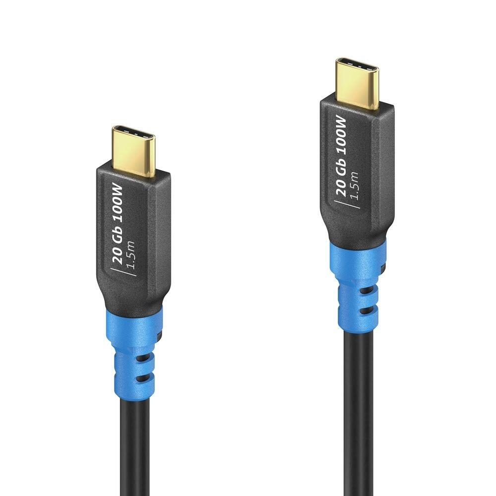 PureLink FlexInstall USB-C auf USB-C Kabel USB4 Gen2x2 20Gbps 100W 1.50m - Installer Pack 35 Stk.