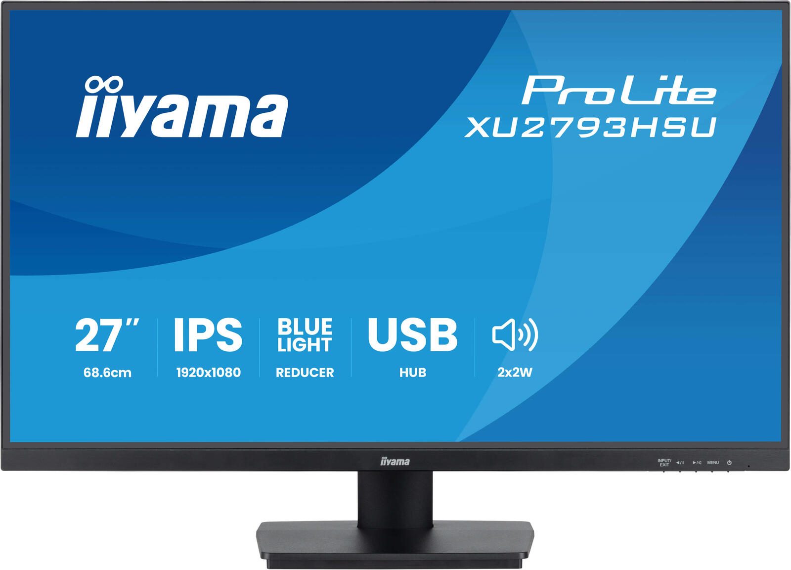 iiyama ProLite XU2793HSU-B7 Full HD Business Display 68,6 cm (27')