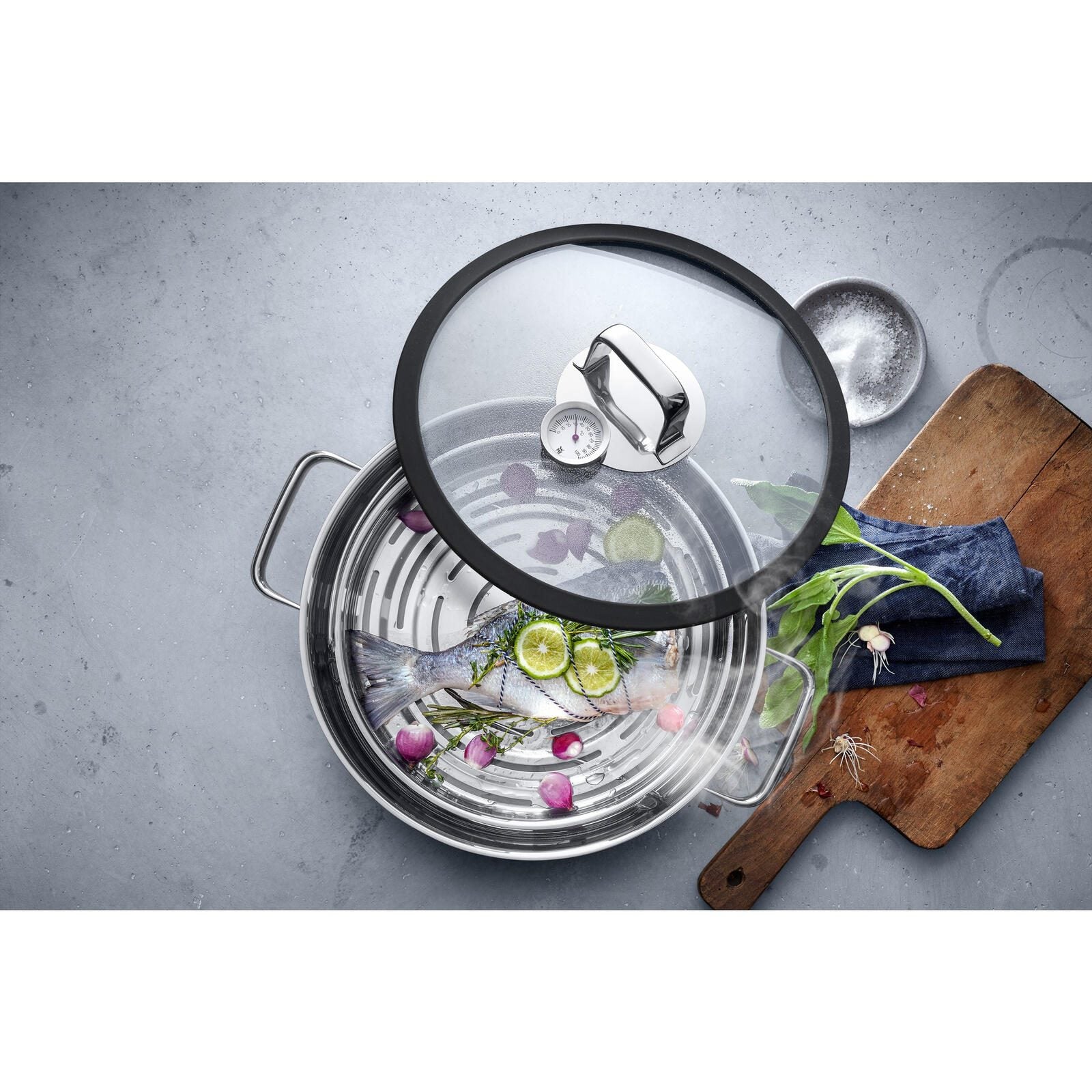 WMF Vitalis Aroma Dampfgarer, 28 cm