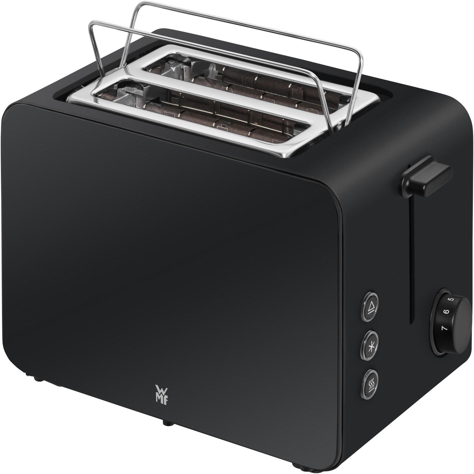 WMF Stelio 2 Scheiben Toaster, Schwarz