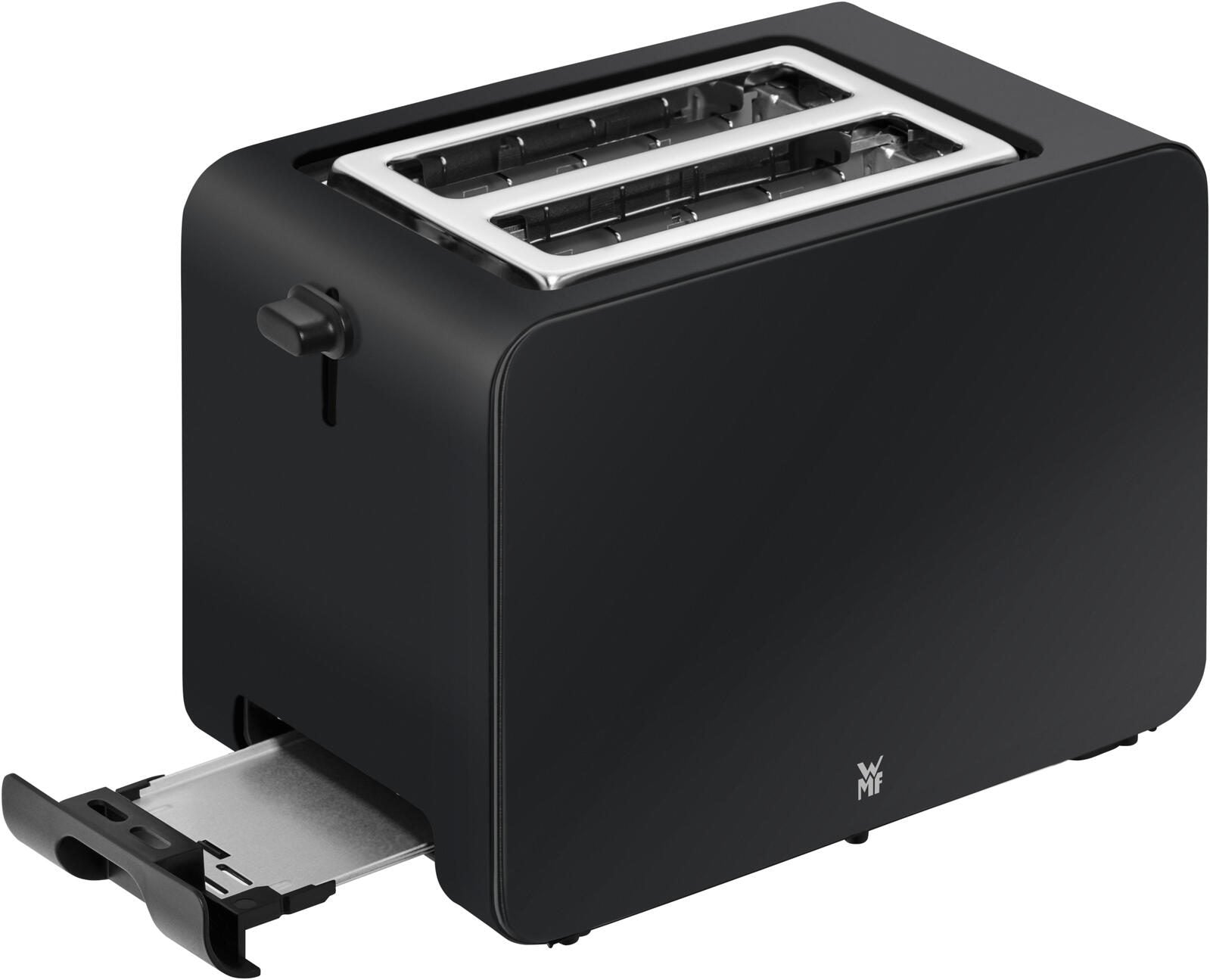 WMF Stelio 2 Scheiben Toaster, Schwarz