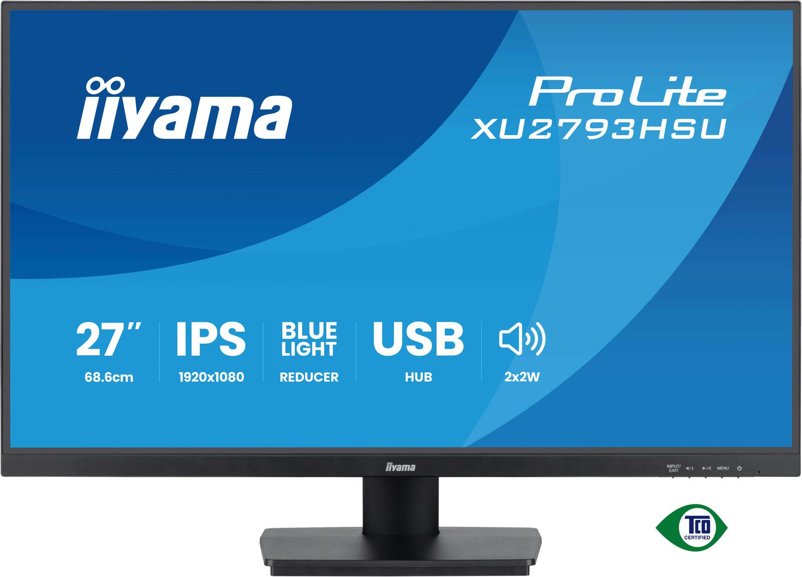 iiyama ProLite XU2793HSU-B7 Full HD Business Display 68,6 cm (27')