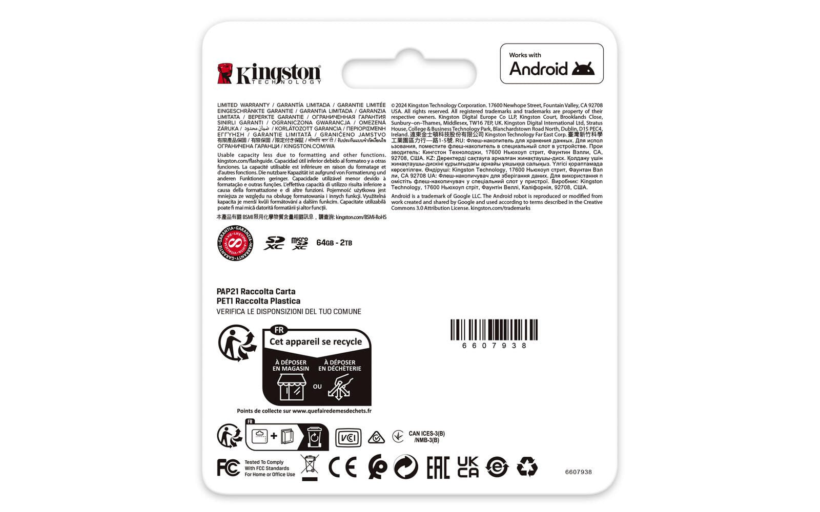 Kingston Canvas Go Plus SDXC - 128 GB