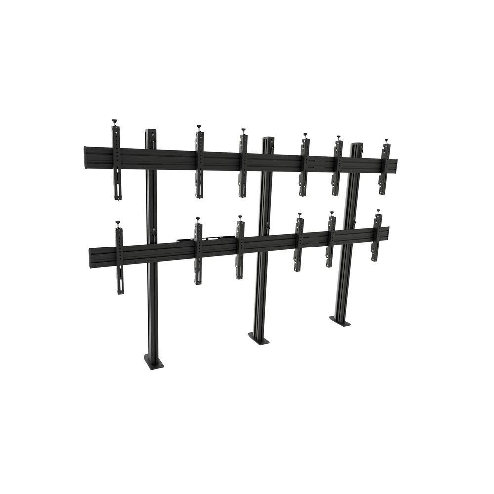 edbak Video Wall Bolt Down Stand, modular 3x2, für 42-47' Bildschirme, Querformat