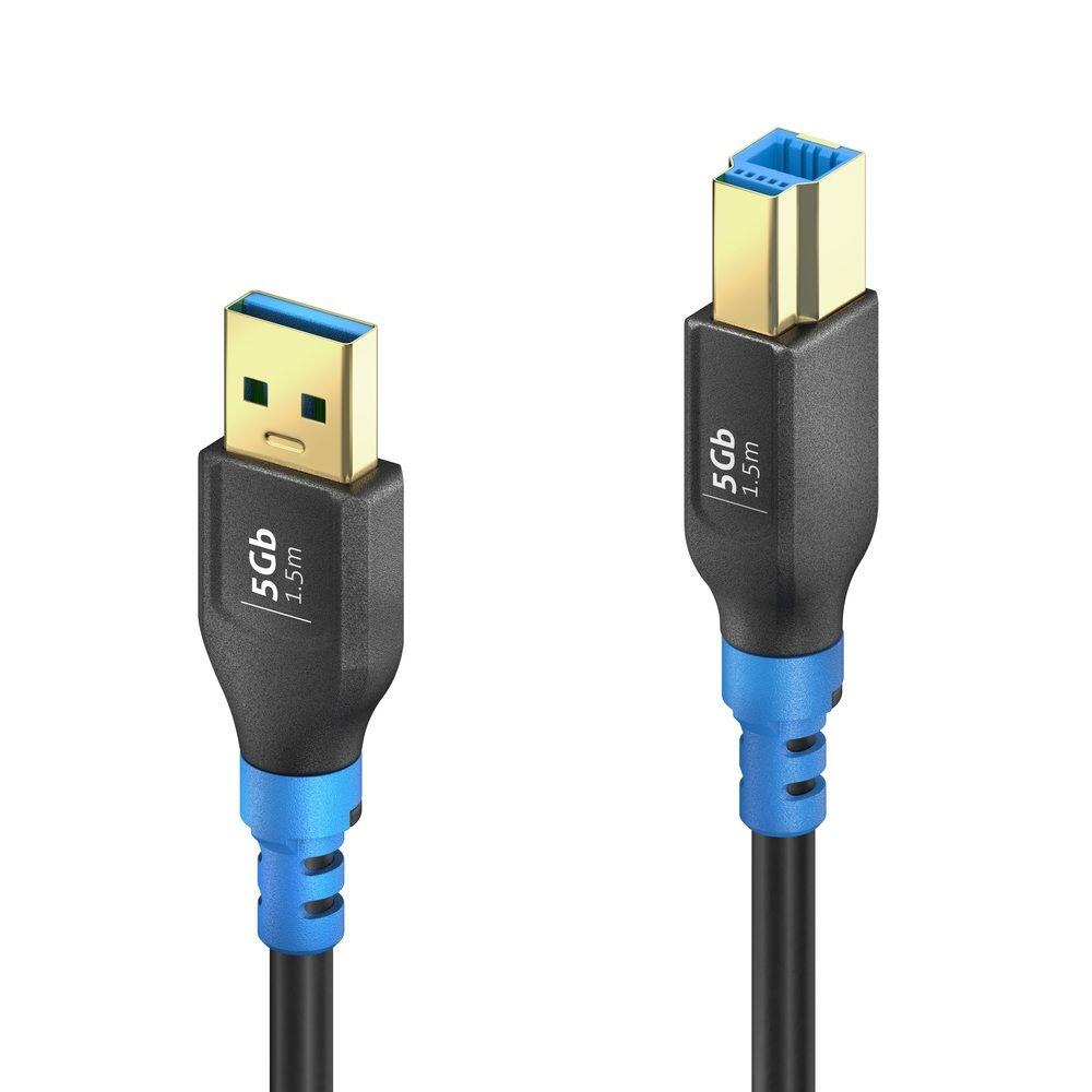 PureLink FlexInstall USB-A auf USB-B Kabel USB 3.0 5Gbps 1.50m - Installer Pack 35 Stk.