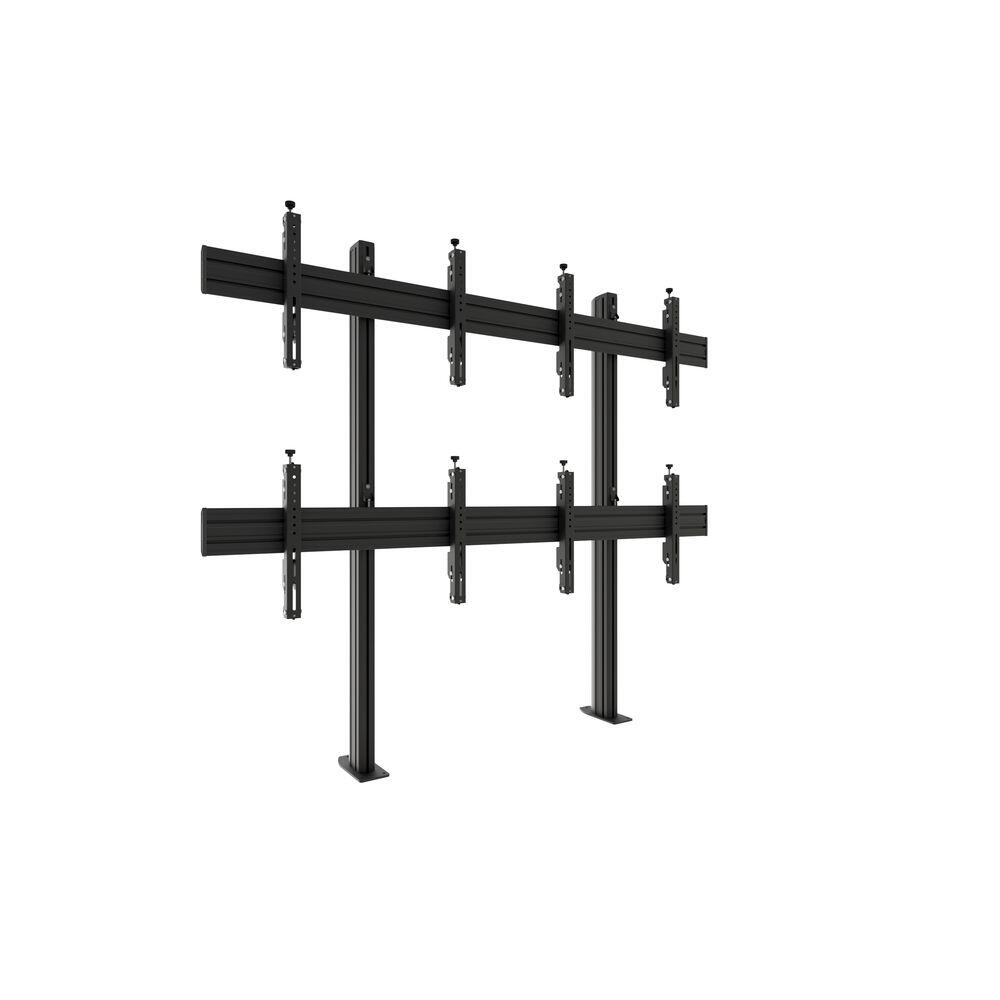 edbak Video Wall Bolt Down Stand, modular 2x2, für 42-47' Bildschirme, Querformat