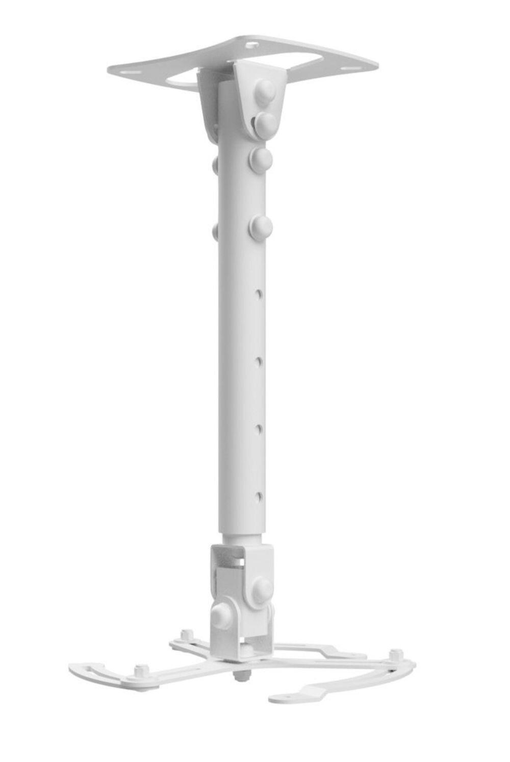 edbak Universal-Projektor-Deckenhalterung (3 Befestigungspunkte), weiß
