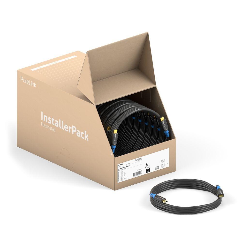 PureLink FlexInstall Patchkabel Cat.6A S/FTP 5.00m - Installer Pack 15 Stk.
