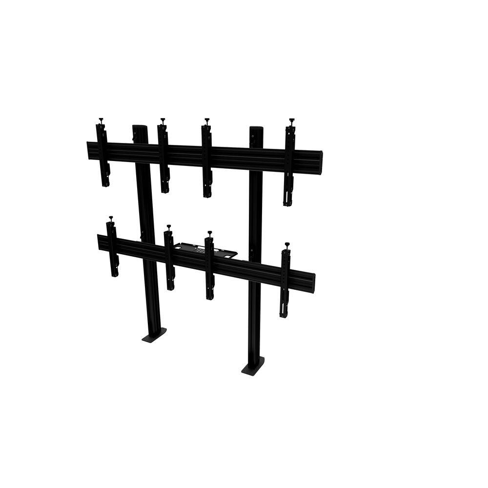 edbak Video Wall Bolt Down Stand, modular 2x2, für 42-47' Bildschirme, Querformat