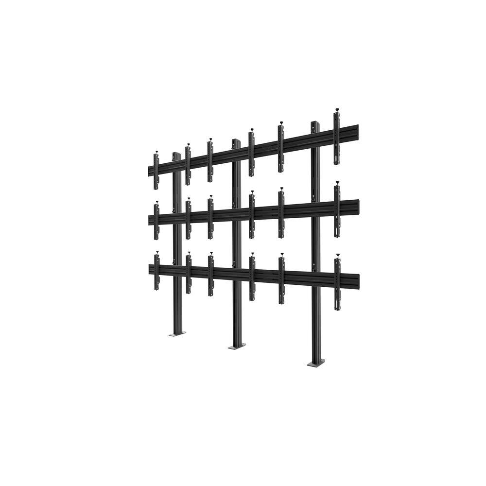 edbak Video Wall Bolt Down Stand, modular 3x3, für 42-47' Bildschirme, Querformat