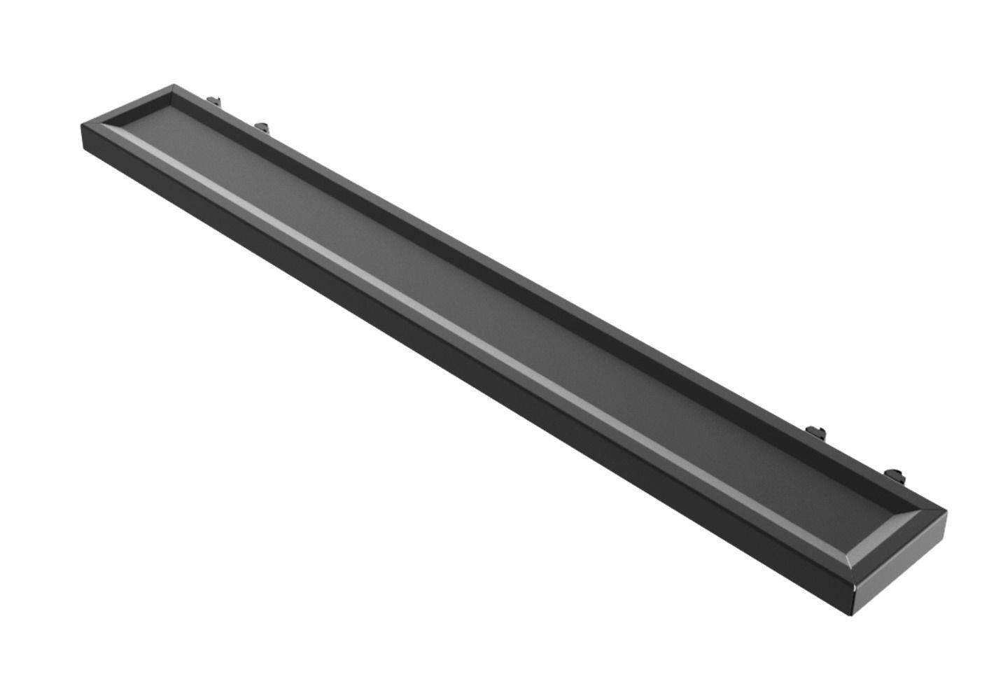 edbak Metallablage für TRV-Serie (TRV200/TRV300) (Regalabmessungen 746x96mm), schwarz