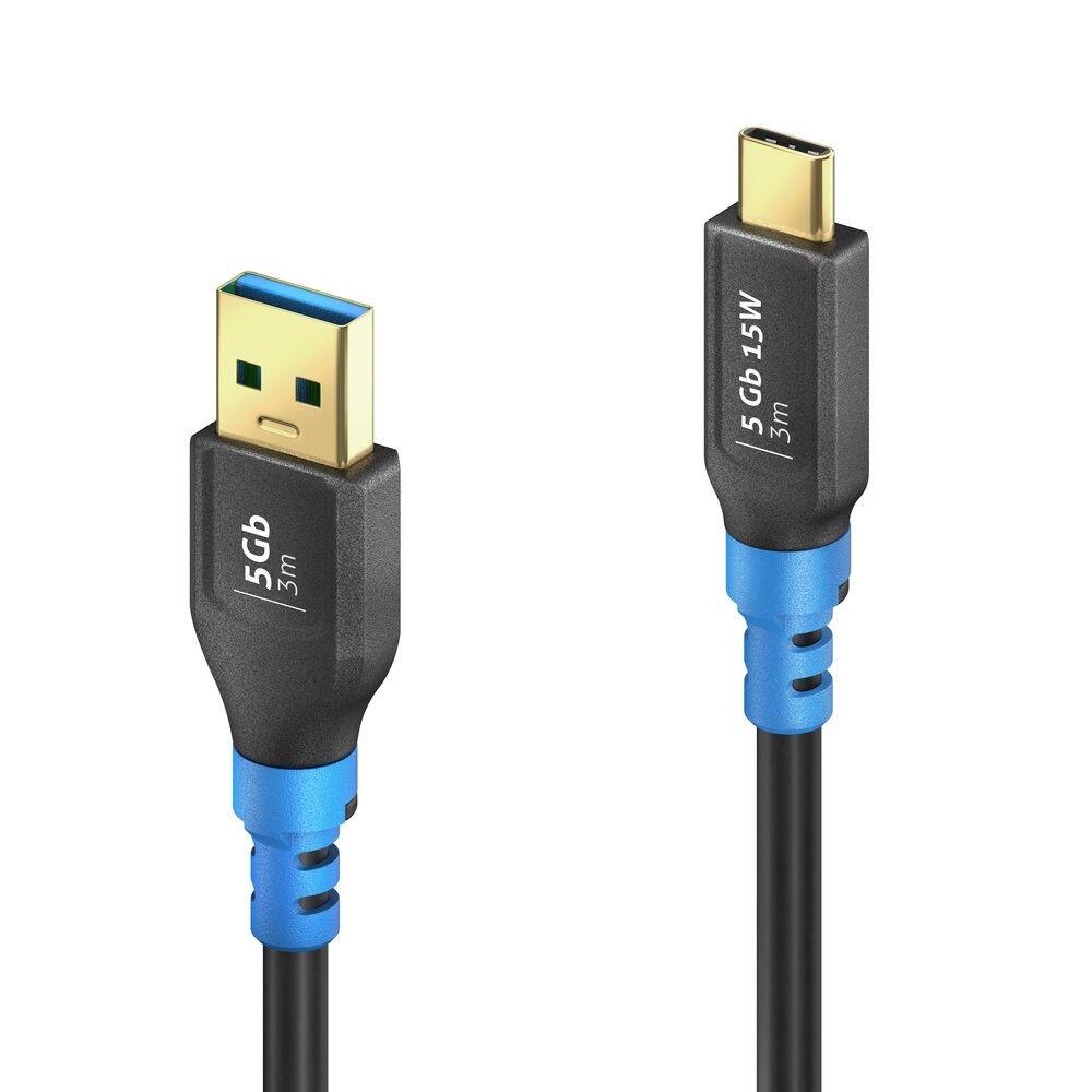 PureLink FlexInstall USB-C auf USB-A Kabel USB 3.0 5Gbps 3.00m - Installer Pack 25 Stk.