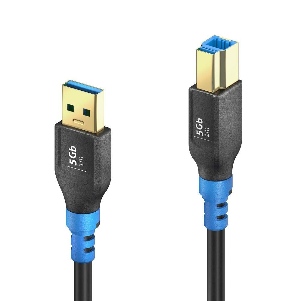 PureLink FlexInstall USB-A auf USB-B Kabel USB 3.0 5Gbps 1.00m - Installer Pack 50 Stk.