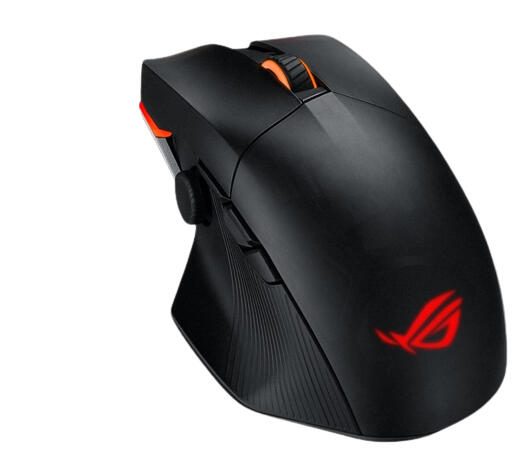 ASUS ROG Chakram X Origin kabellose RGB Gaming Maus (optischer ROG AimPoint-Sensor, 36.000 dpi, Polling-Rate 8000 Hz, RF