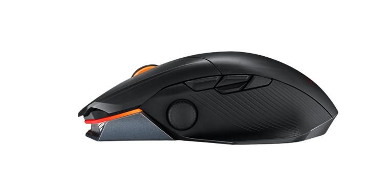 ASUS ROG Chakram X Origin kabellose RGB Gaming Maus (optischer ROG AimPoint-Sensor, 36.000 dpi, Polling-Rate 8000 Hz, RF
