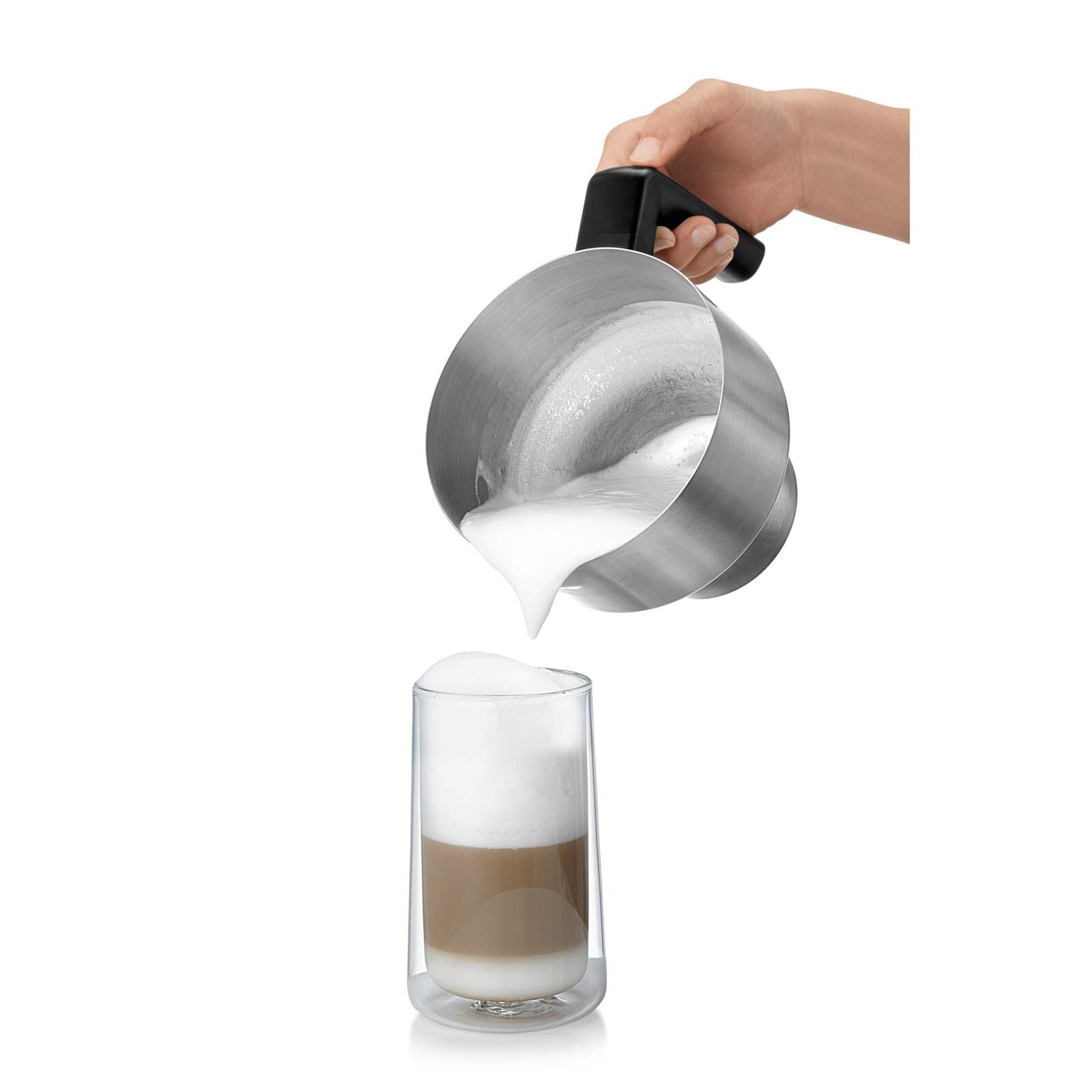 WMF LONO Milk & Choc - Milchaufschäumer, rostfreier Edelstahl