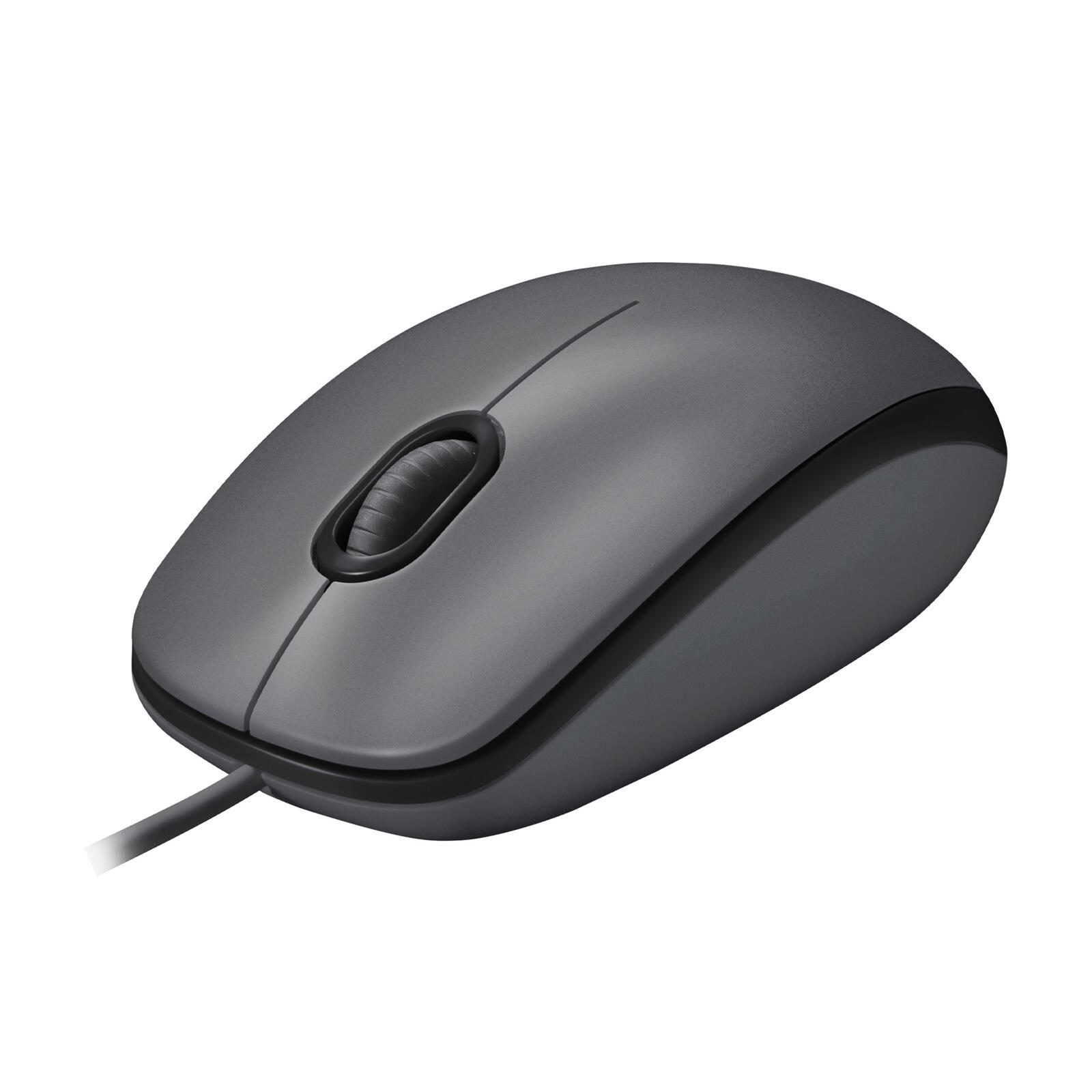 Logitech M100 Schwarz, kabelgebunden
