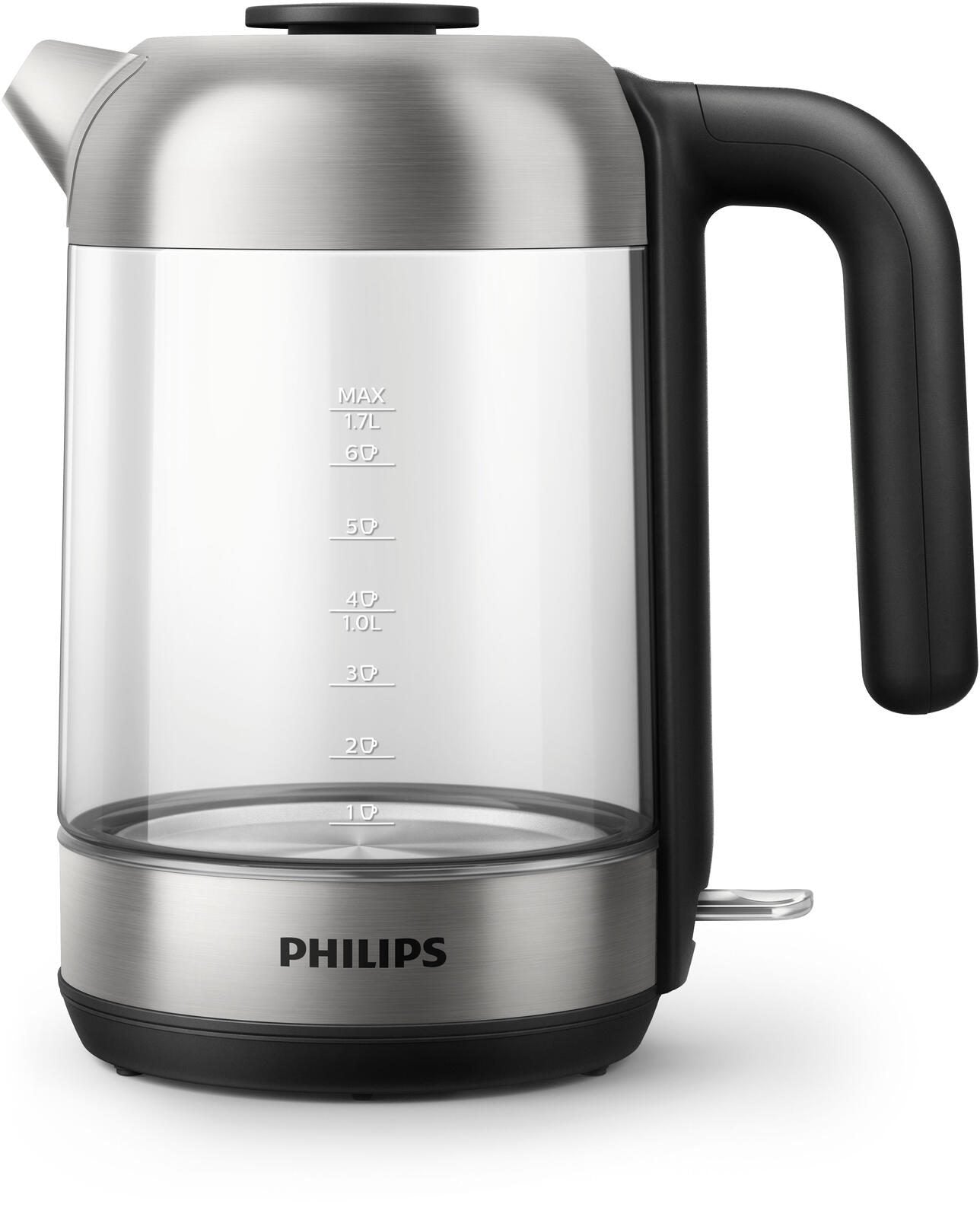 Philips Series 5000 HD9339 - Wasserkocher - schwarz/silber