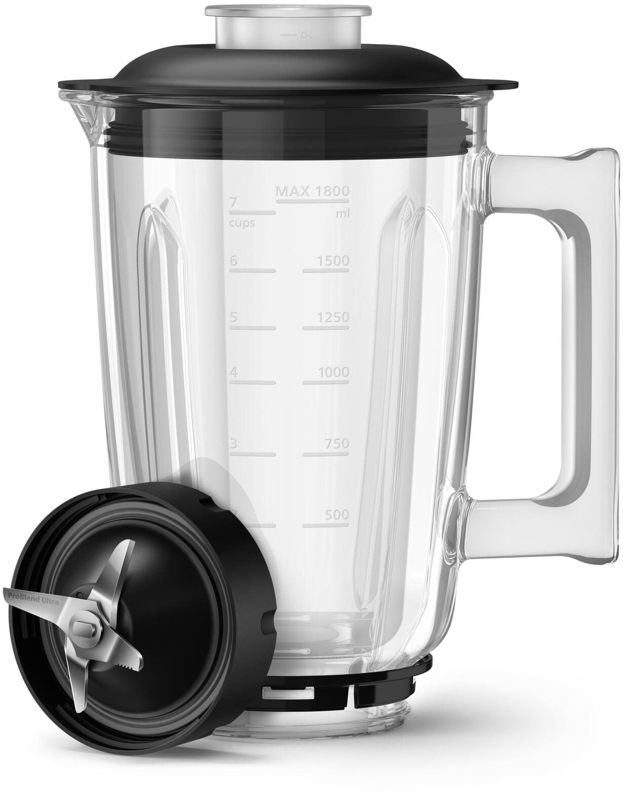 Philips 7000 Series HR3760 - Standmixer - Black/Metallic