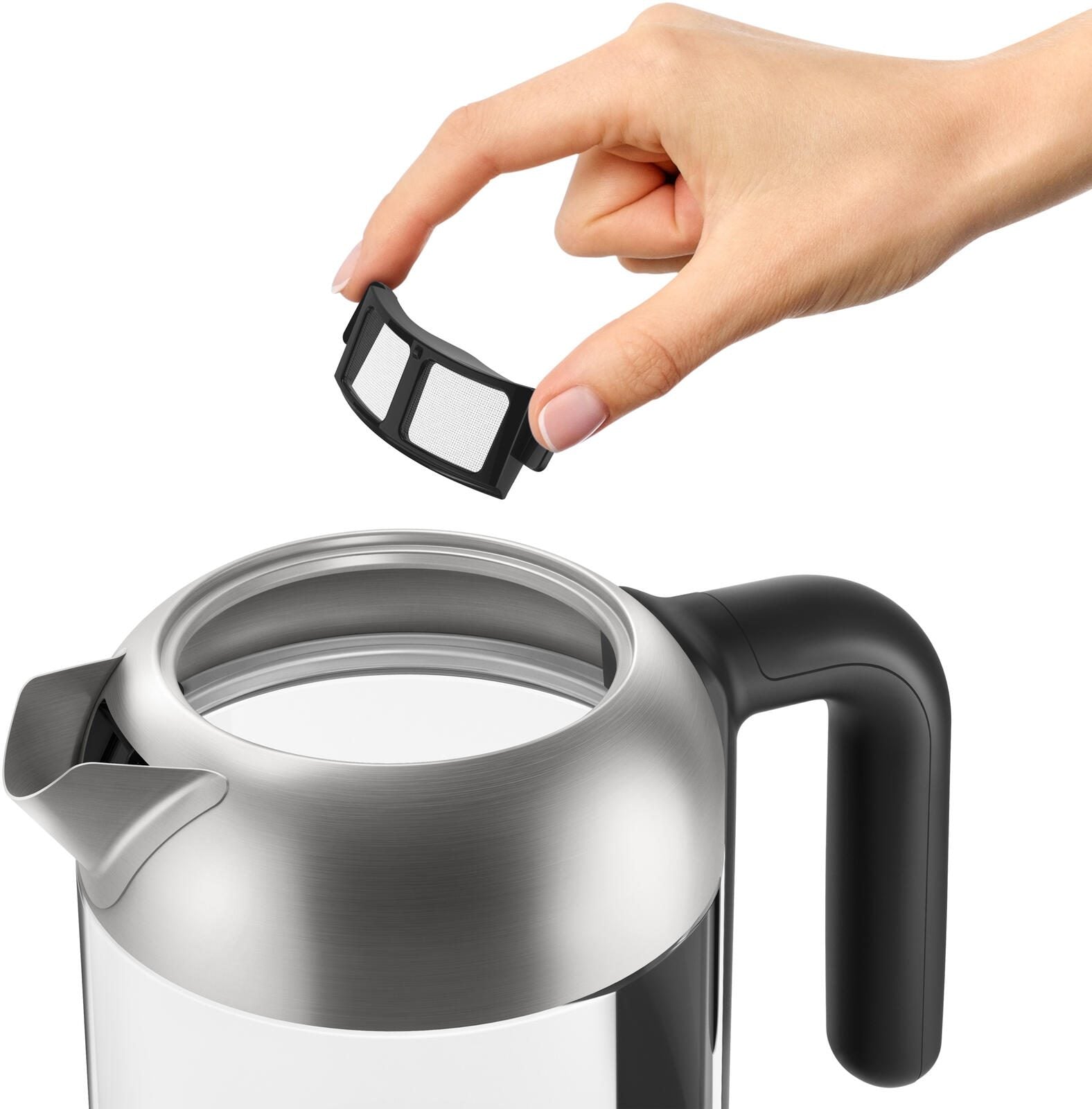 Philips Series 5000 HD9339 - Wasserkocher - schwarz/silber