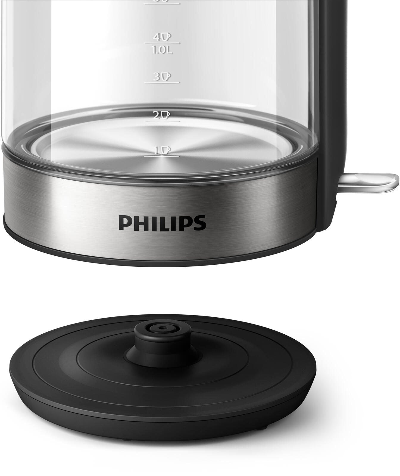 Philips Series 5000 HD9339 - Wasserkocher - schwarz/silber