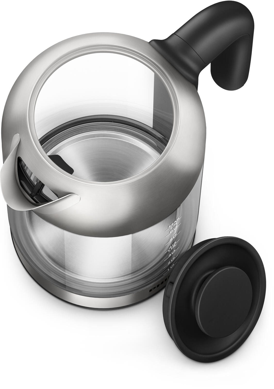 Philips Series 5000 HD9339 - Wasserkocher - schwarz/silber