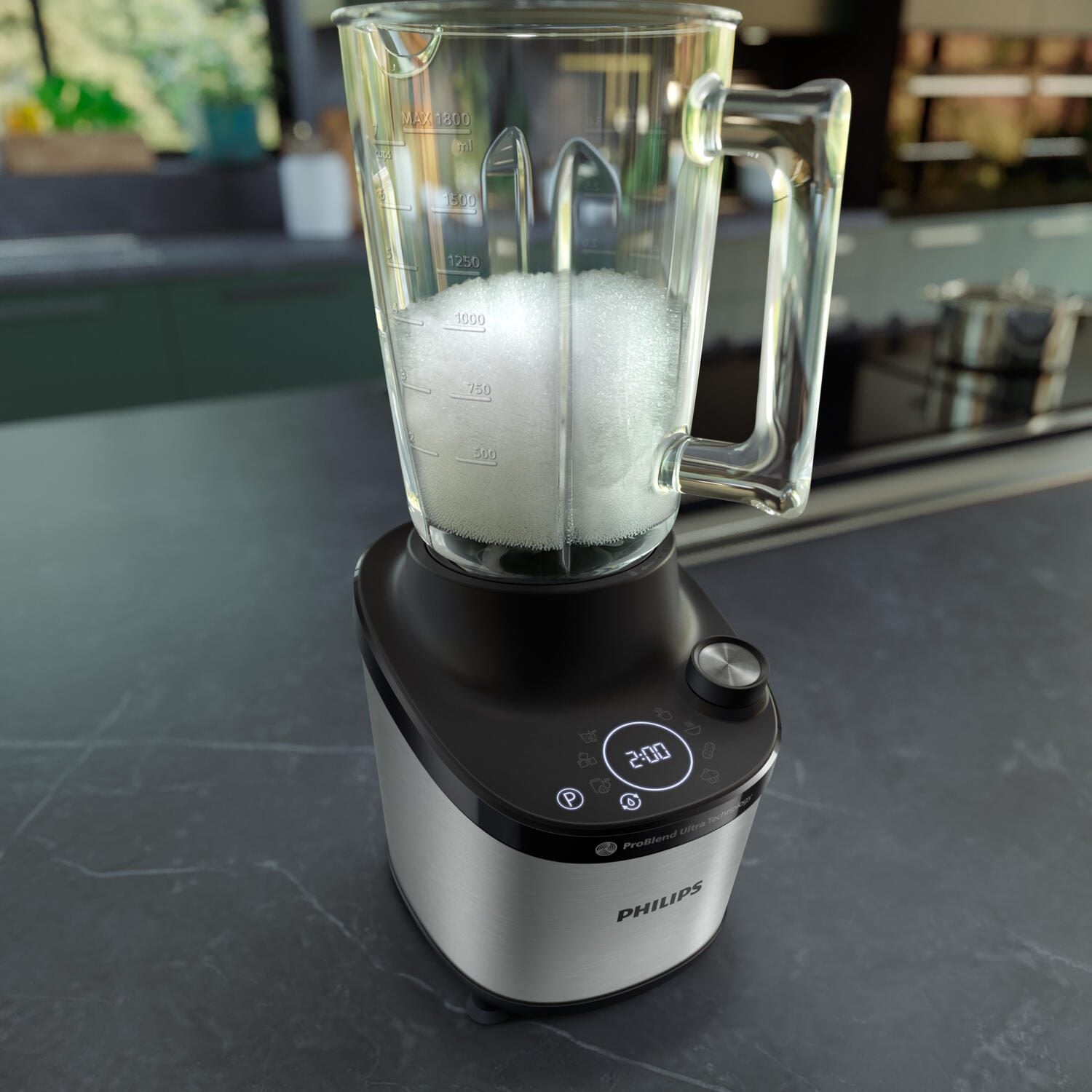 Philips 7000 Series HR3760 - Standmixer - Black/Metallic