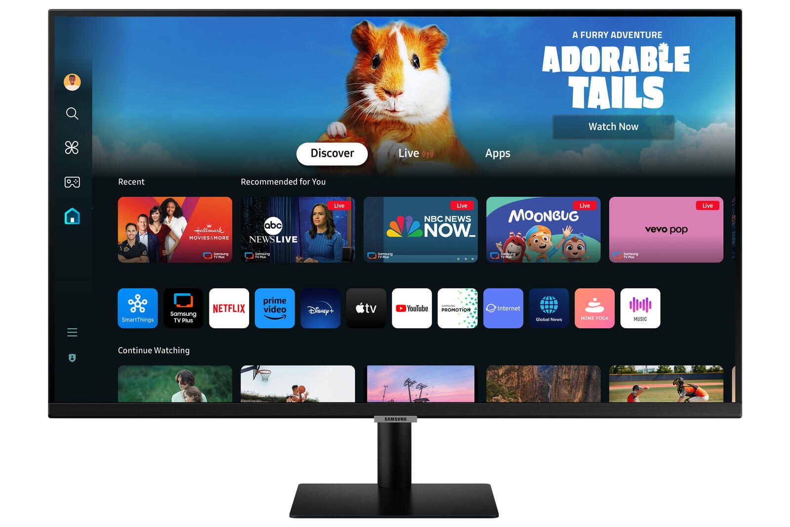 Samsung Smart Monitor M50D Full HD Display 81,3 cm (32')