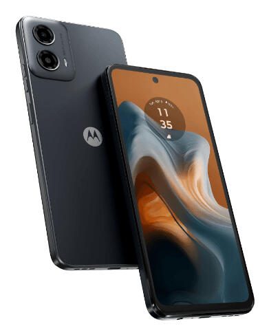 Motorola Moto G34 k - 5G Smartphone 4GB/128GB (6.5'), Charcoal Black