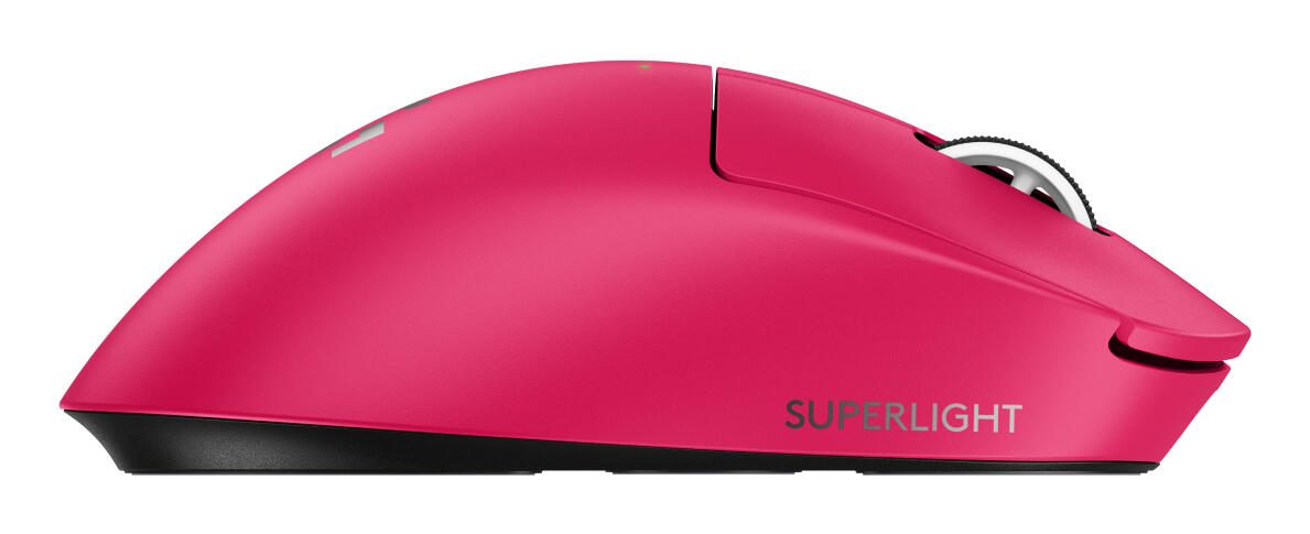 Logitech G PRO X SUPERLIGHT 2 DEX kabellose, kabelgebundene Gaming Maus, pink