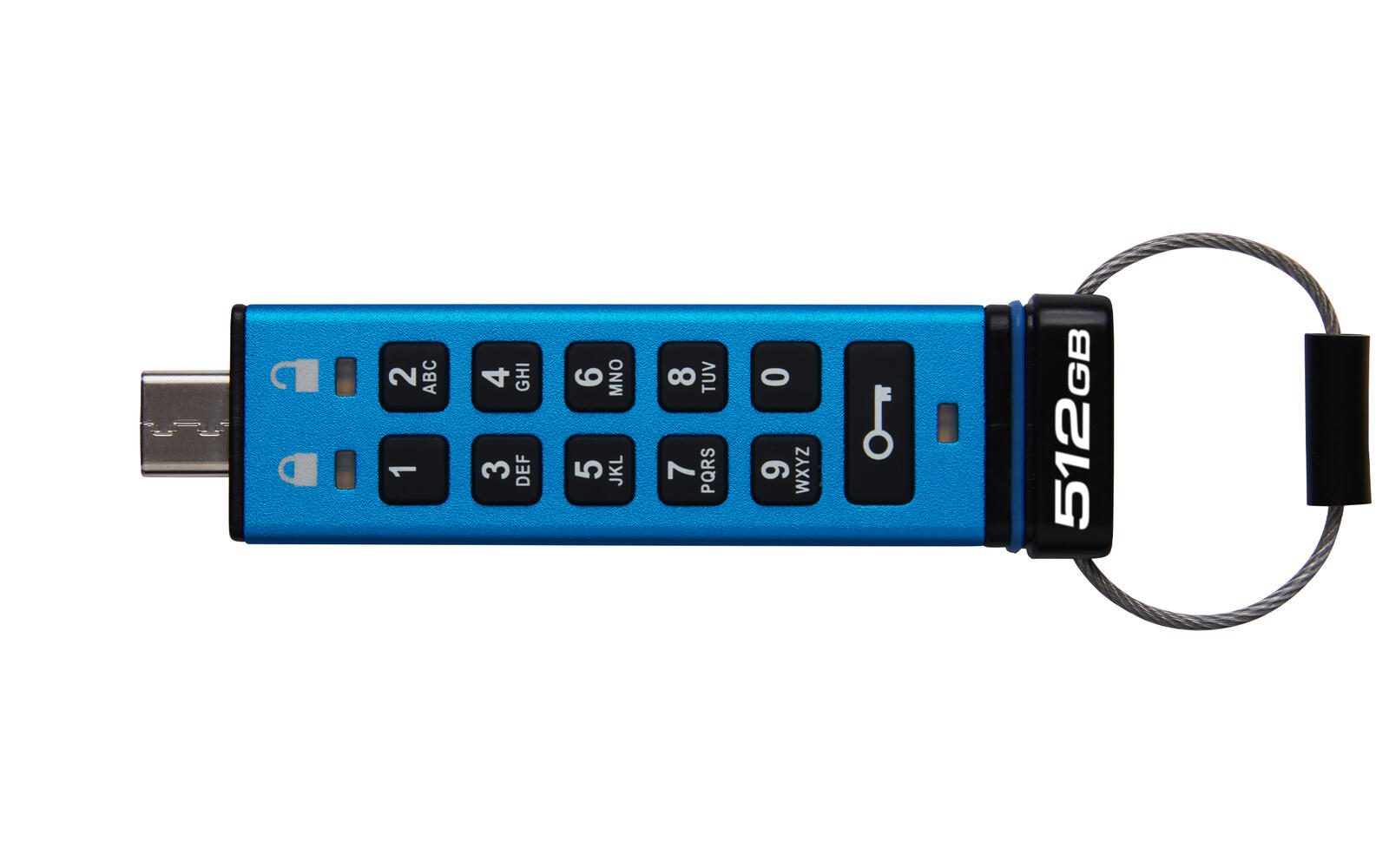 Kingston IronKey Keypad 200C - USB-Stick - 512 GB