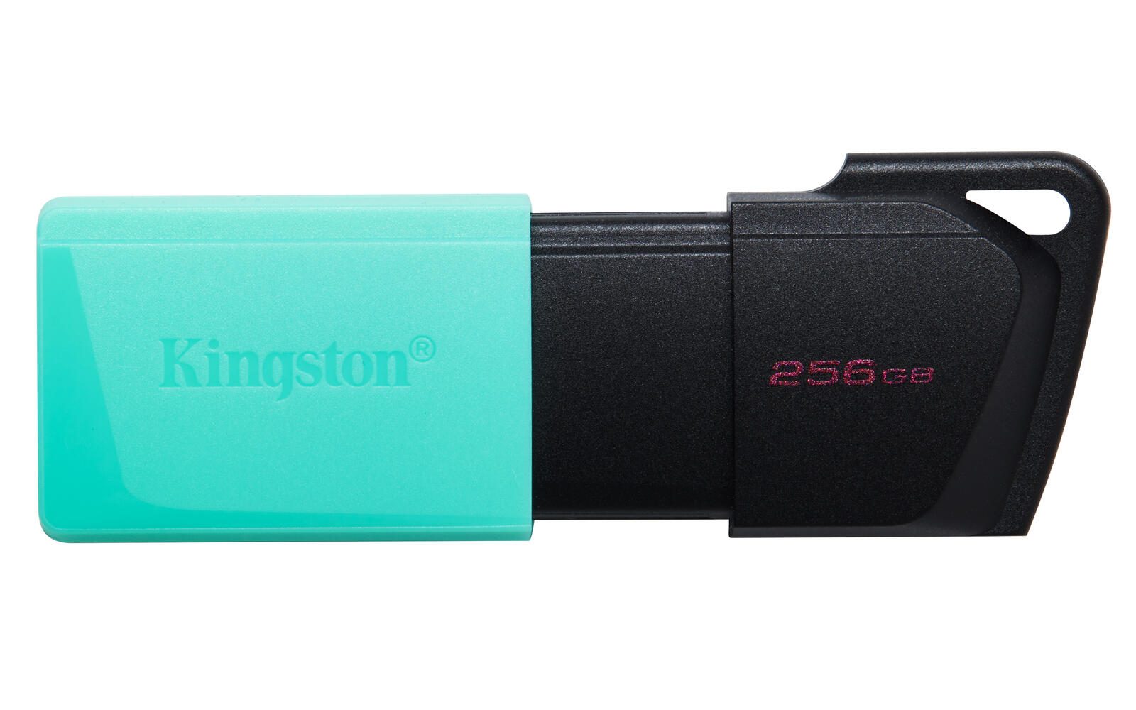 Kingston DataTraveler Exodia M USB-Stick 256 GB, Schwarz/Türkis
